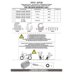   Oldalsztender talp KTM 1290 Super Adventure R (21 > 24) GIVI