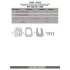 Oldalsztender talp MOTO GUZZI V85 TT (2020-2023) GIVI