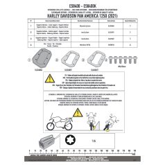 Oldalsztender talp GIVI ES8400