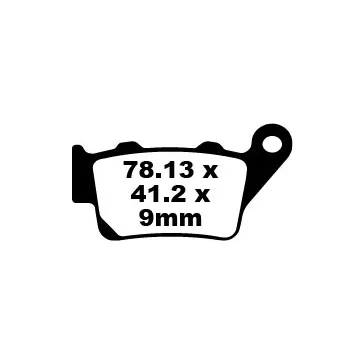 Fékbetét 64 EBC