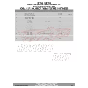   Givi GPS / telefon tartó konzol HONDA CRF 1100L Africa Twin Adventure Sports (2020-2024) GIVI