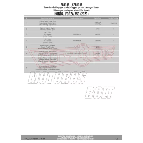 Givi GPS / telefon tartó konzol HONDA Forza 750 (2021-2024) GIVI