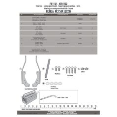   Givi GPS / telefon tartó konzol HONDA NC 750 X (2021-2024) GIVI