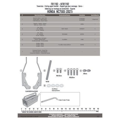 Givi GPS / telefon tartó konzol HONDA NC 750 X (2021-2024) GIVI