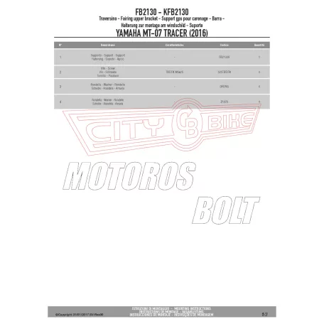 Givi GPS / telefon tartó konzol FB2130