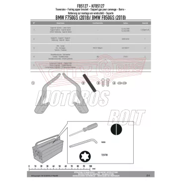   Givi GPS / telefon tartó konzol BMW F 750 GS (2018-2020) / BMW F 850 GS (2018-2020) GIVI