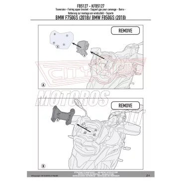   Givi GPS / telefon tartó konzol BMW F 750 GS (2018-2020) / BMW F 850 GS (2018-2020) GIVI