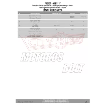   Givi GPS / telefon tartó konzol BMW F 900 XR (2020-2026) GIVI
