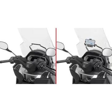   Givi GPS / telefon tartó konzol PIAGGIO MP3 HPE 400 / 400 Sport / 530 Exclusive (2022-2026) GIVI