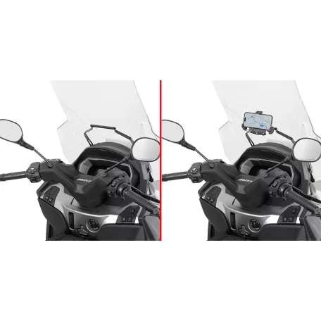 Givi GPS / telefon tartó konzol PIAGGIO MP3 HPE 400-400 Sport - 530 Exclusive (2022-2025) GIVI
