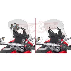   Givi GPS / telefon tartó konzol Ducati Multistrada V4 (2021-2024) Ducati V4 S (2021-2024)GIVI