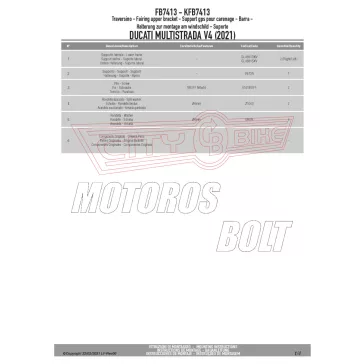   Givi GPS / telefon tartó konzol Ducati Multistrada V4 (2021-2024) Ducati V4 S (2021-2024)GIVI