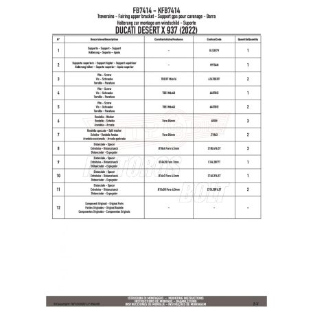 Givi GPS / telefon tartó konzol DUCATI Desert X 937 (22-24) GIVI