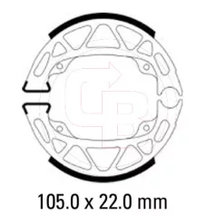 Fékpofa PIAGGIO ZIP, ZIP SP (FERODO)