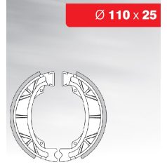 Fékpofa APRILIA SR 50 /RALLY/ F12 (Brenta)