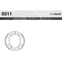 Fékpofa HONDA PCX 125-150  (Brenta)