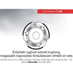 Kuplung YAMAHA 50 105mm erősített BRENTA