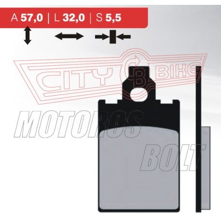 BRENTA fékbetét FT3012 normál
