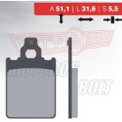 BRENTA fékbetét FT3025 normál