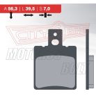 BRENTA fékbetét FT3029 7mm vastag normál