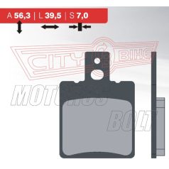 BRENTA fékbetét FT3029 7mm vastag normál
