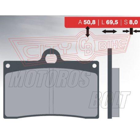 BRENTA fékbetét FT3030 normál