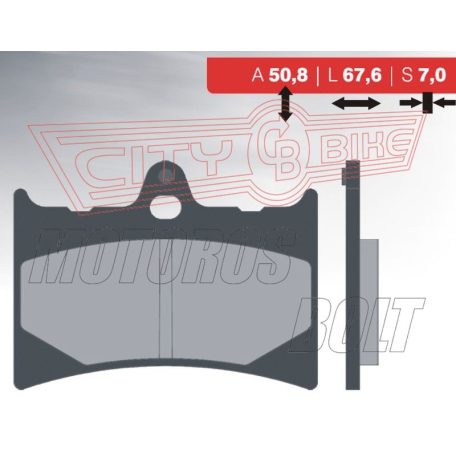 BRENTA fékbetét FT3031 normál