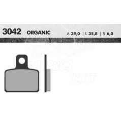 Fékbetét BRENTA FT3042 normál