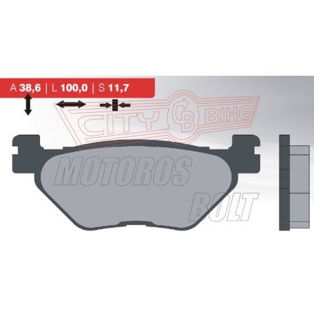 BRENTA fékbetét FT3058 normál
