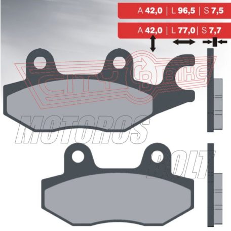 BRENTA fékbetét FT3064 normál