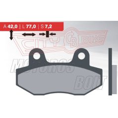 BRENTA fékbetét FT3069 normál