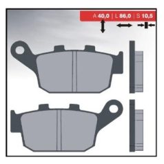 Fékbetét 79 Grimeca FT3073 normál