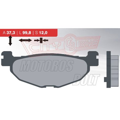 BRENTA fékbetét FT3078 normál