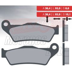 BRENTA fékbetét FT3084 8,6mm vastag normál