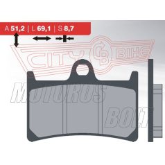 BRENTA fékbetét FT3094 normál