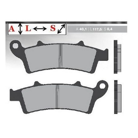 Fékbetét 49 Grimeca FT3096 normál