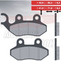 BRENTA fékbetét FT3099 normál