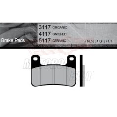 BRENTA fékbetét FT3117 normál