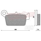 BRENTA fékbetét FT3125 9,5mm vastag normál