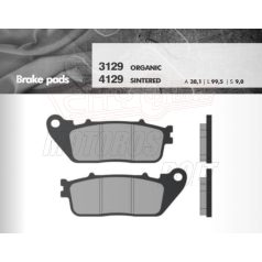 BRENTA fékbetét FT3129 normál