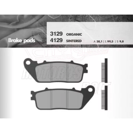 BRENTA fékbetét FT3129 normál