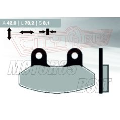 BRENTA fékbetét FT3149 normál