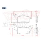 Fékbetét BRENTA FT3181 normál  első Honda Vision 110