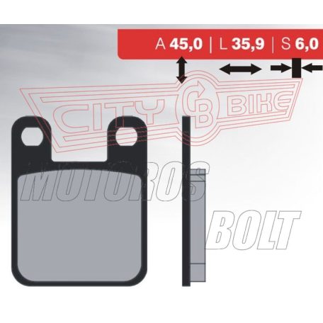 BRENTA fékbetét FT4015 szinter