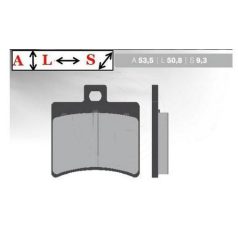 Fékbetét GRIMECA FT4020 szinter