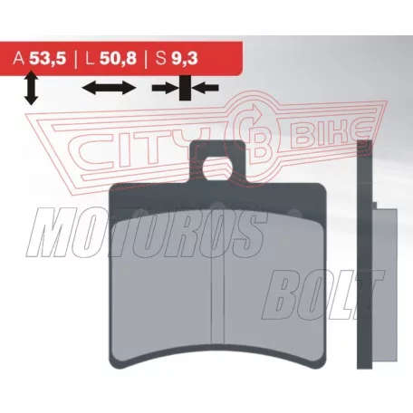 BRENTA fékbetét FT4020 szinter