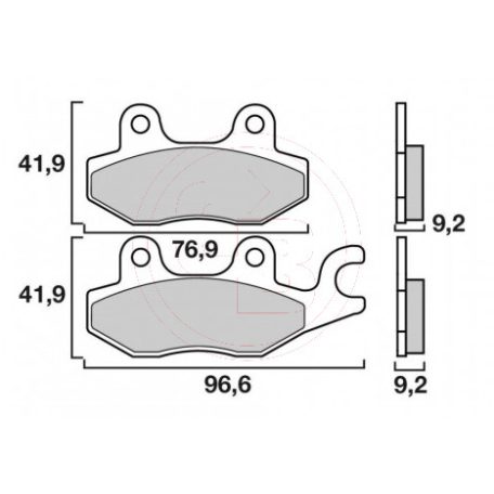 Fékbetét GRIMECA FT4021 szinter
