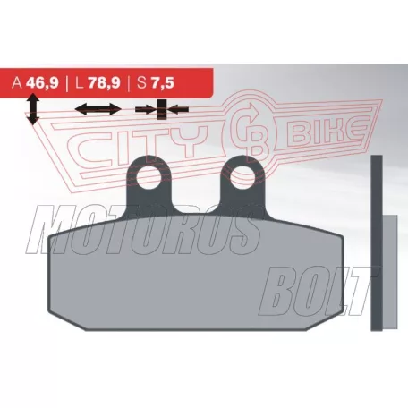 BRENTA fékbetét FT4026 szinter