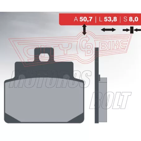BRENTA fékbetét FT4028 szinter