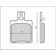 Fékbetét BRENTA FT4029 szinter Aprilia / Ducati